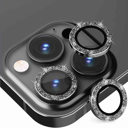 All Models Black Glitter Ring Lens Protection