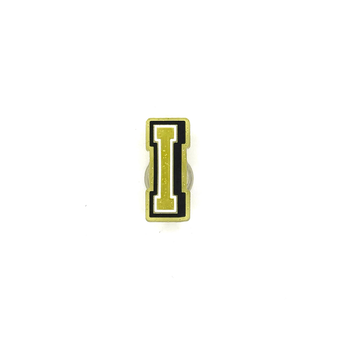 Gold Glitter Letters 1 Pin