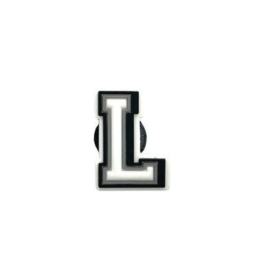 B&W Letters Pin 1