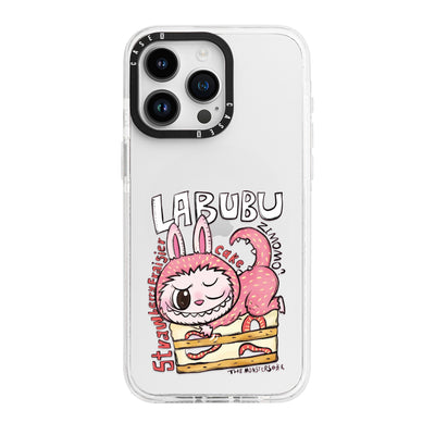 Labubu Strawberry Cake