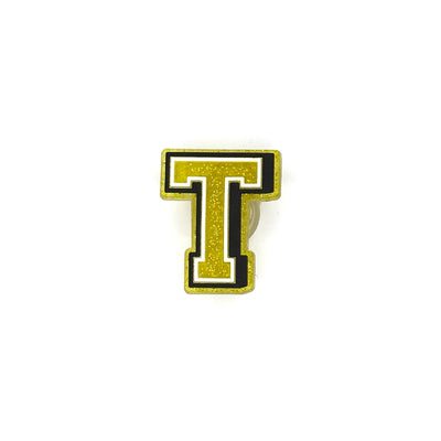 Gold Glitter Letters 3 Pin