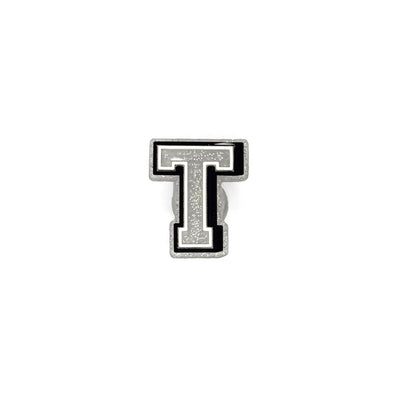 Silver Glitter Letters 3 Pin
