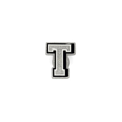Silver Glitter Letters 3 Pin