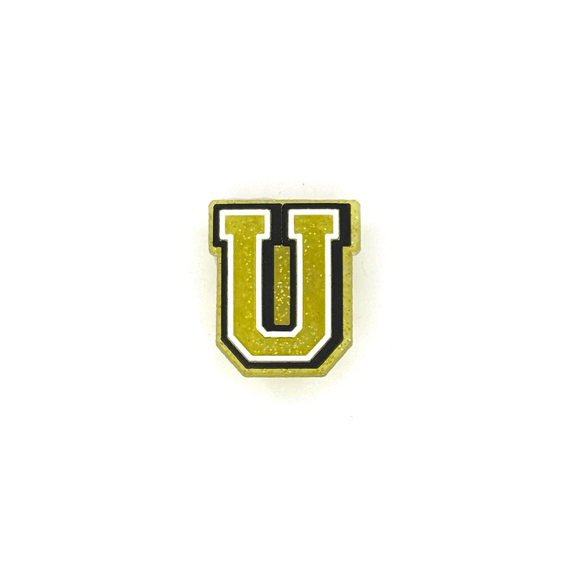 Gold Glitter Letters 3 Pin