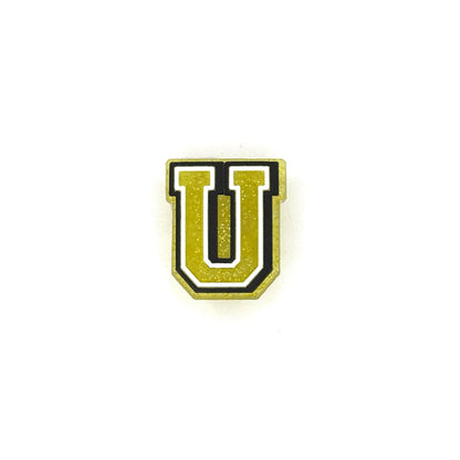 Gold Glitter Letters 3 Pin