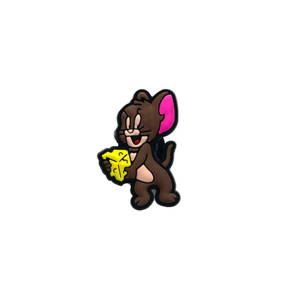 Cat & Mouse Cartoon Pin