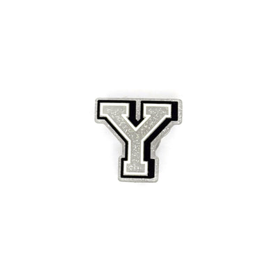 Silver Glitter Letters 3 Pin