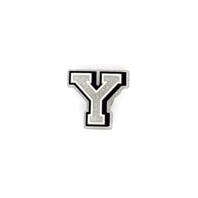 Silver Glitter Letters 3 Pin