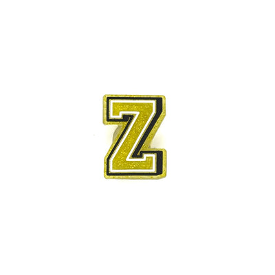 Gold Glitter Letters 3 Pin