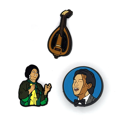 Musical Vibes Pin