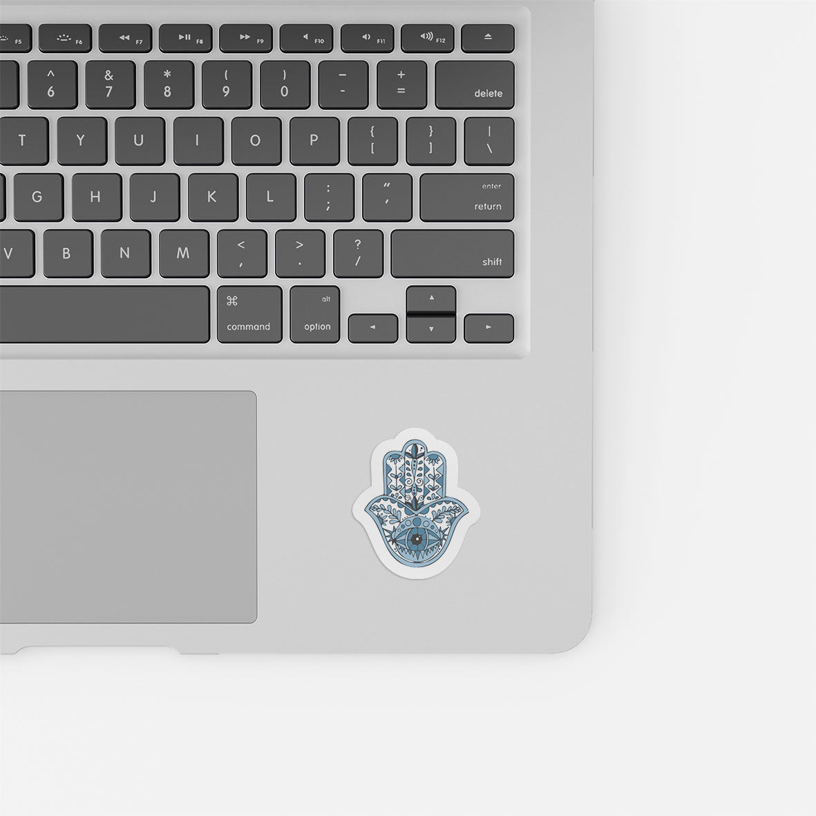 Blue Hand Charm