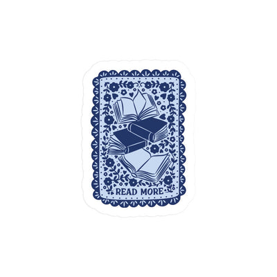 Blue Read More Card