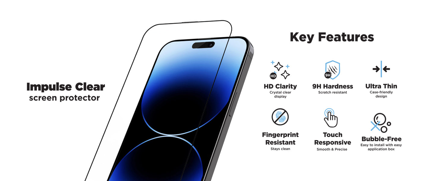 Desktop image for Impulse Clear Screen Protector