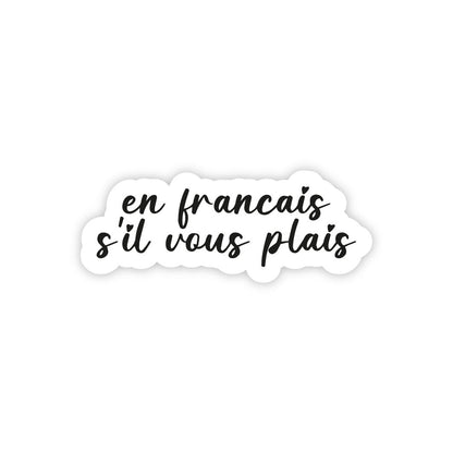 En Francais S'il Vous Plait 2