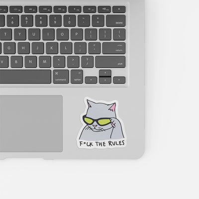Fuck The Rules Cat