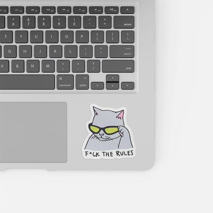 Fuck The Rules Cat