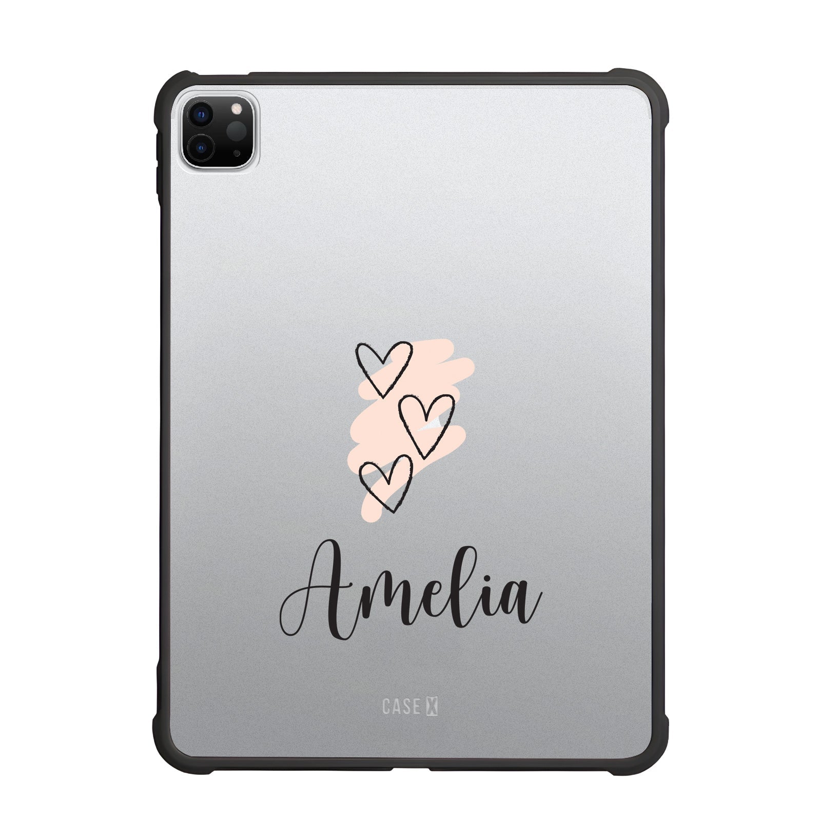 Hearts Custom Name