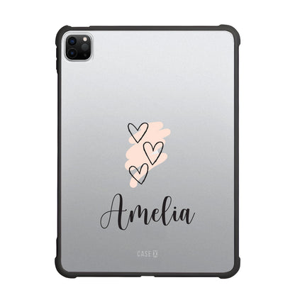 Hearts Custom Name