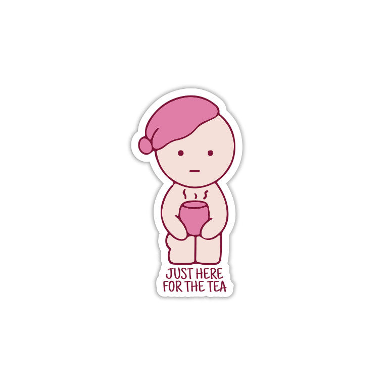 Here For The Tea (Pink)