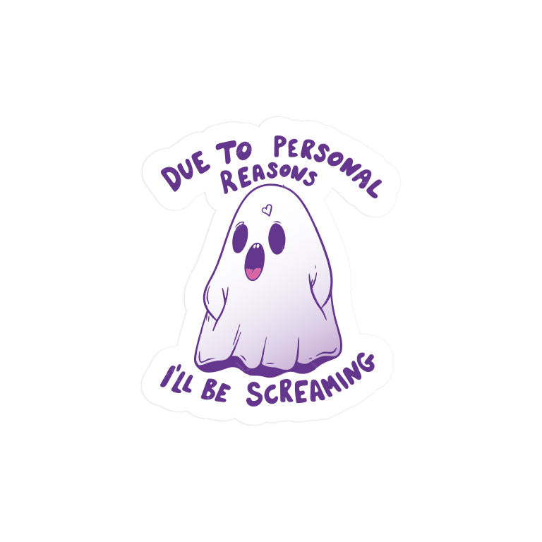 I'll Be Screaming- Spooky Ghost