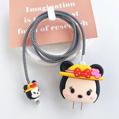 Cartoon Characters Charger Protector