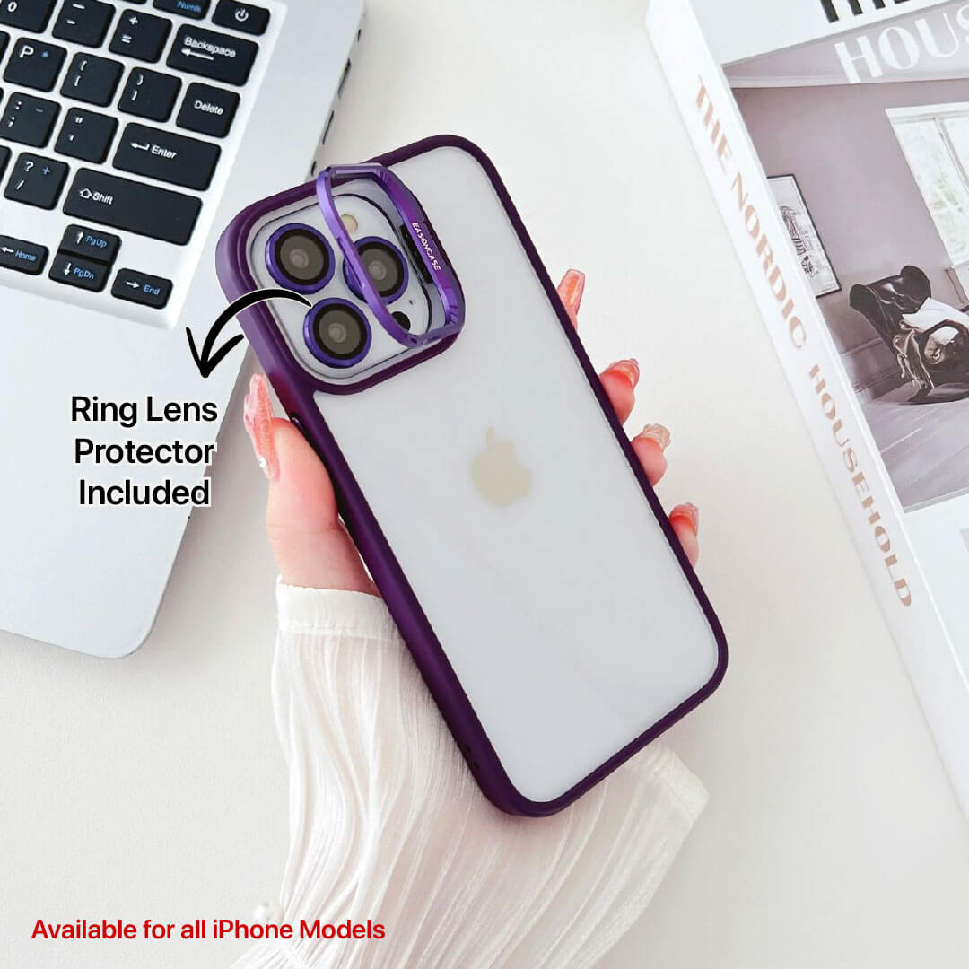Premium Stand Case with Lens Protectors