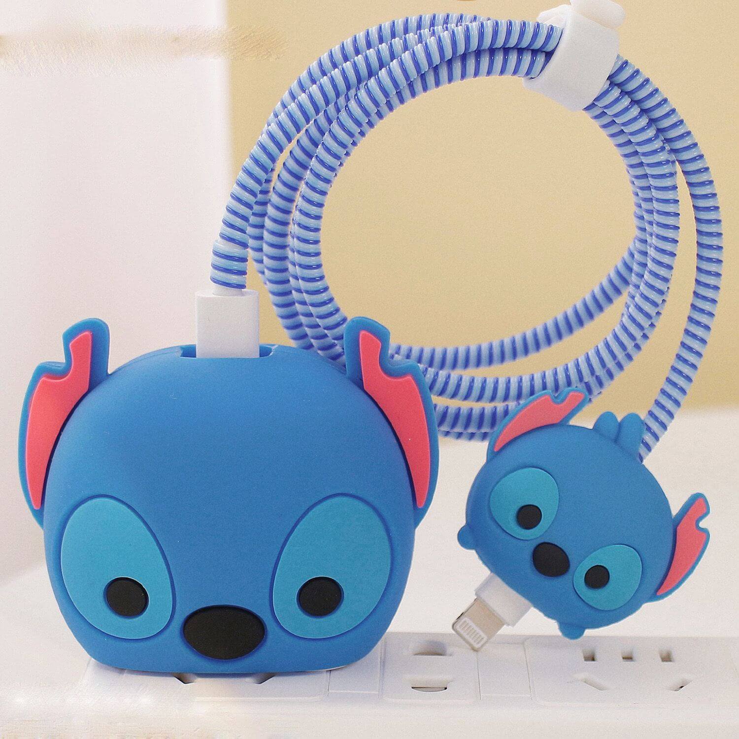 Cartoon Characters Charger Protector