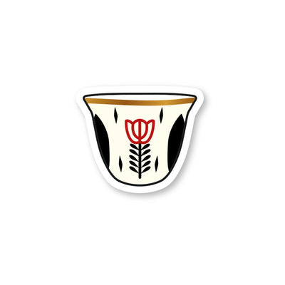 Lebanese Coffee Cup (Black)