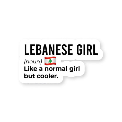 Lebanese Girl Defined