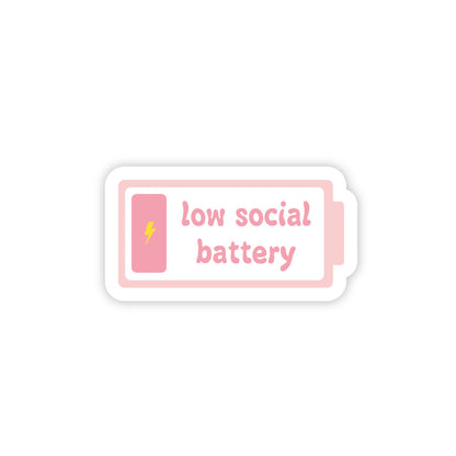Low Social Battery