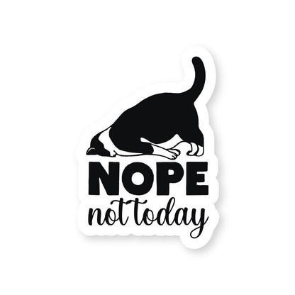 Nope, Not Today Cat