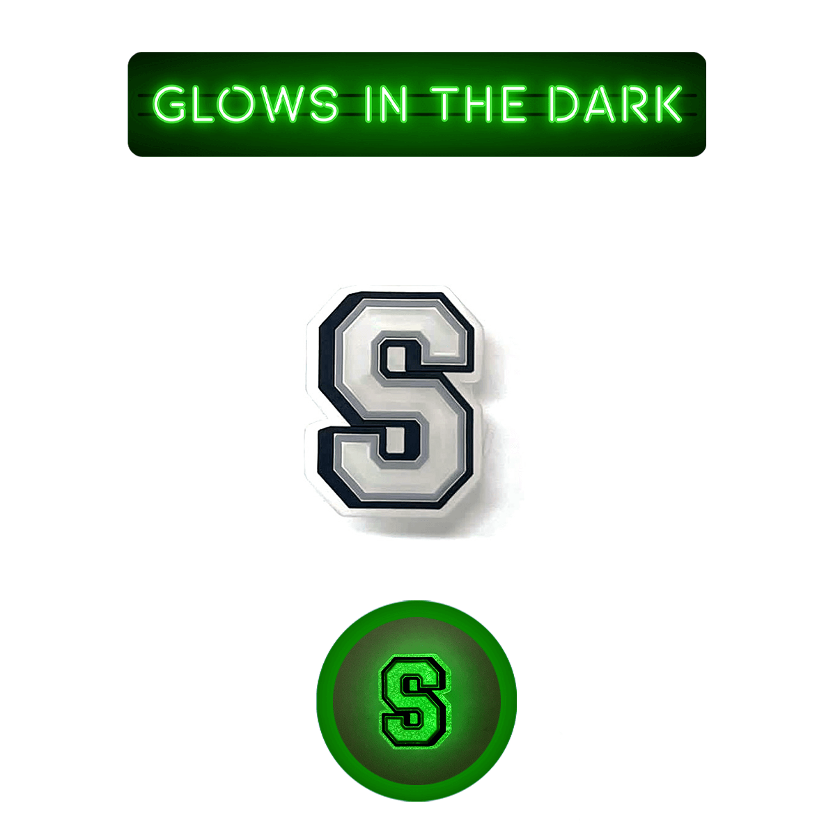 Glowing Letters Group 3 Pin