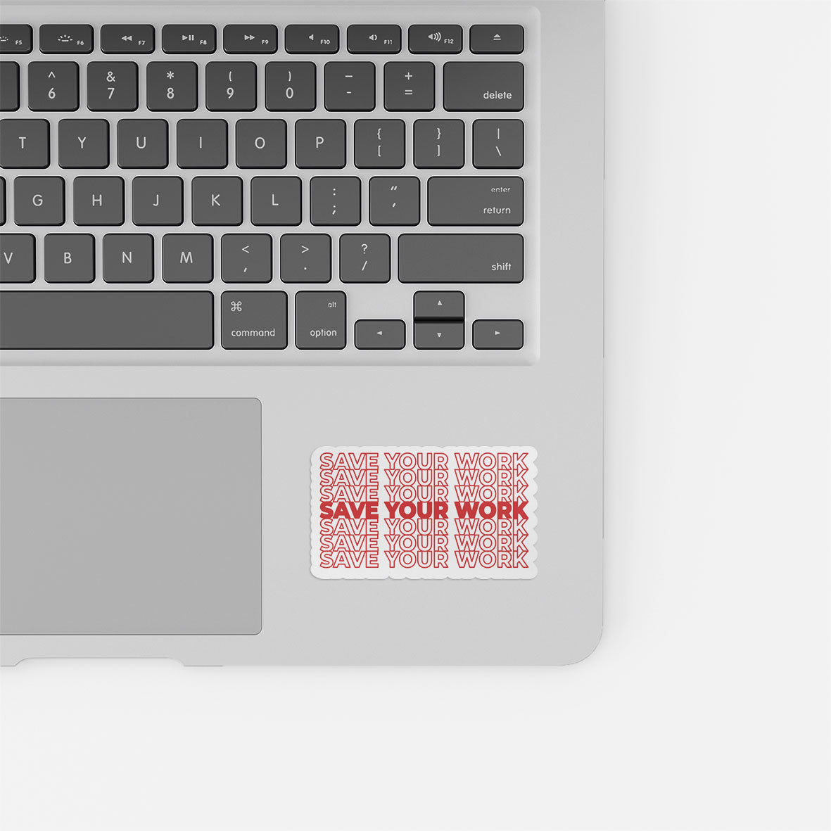 Save Your Work