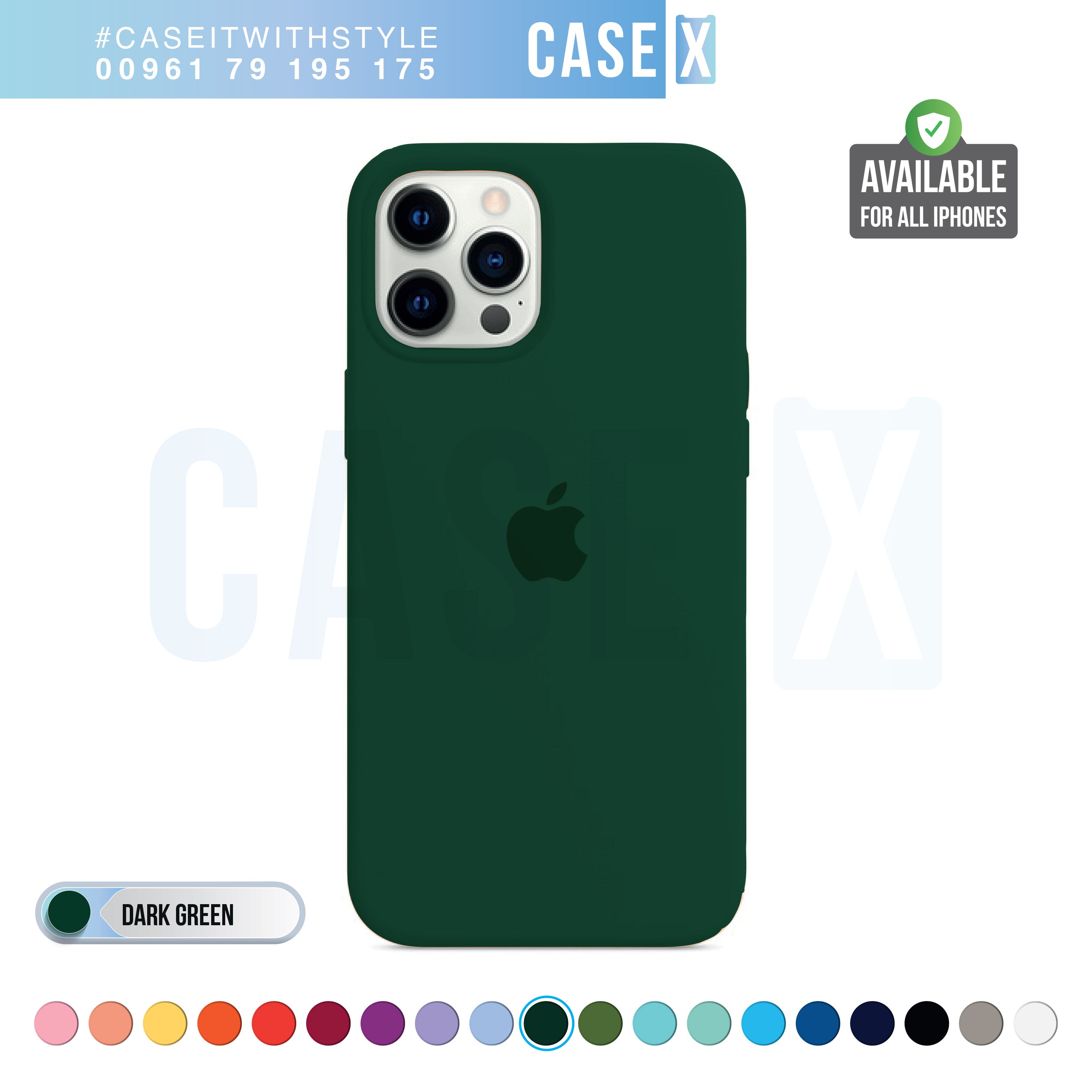 iPhone XS Max Silicone Case Clearance