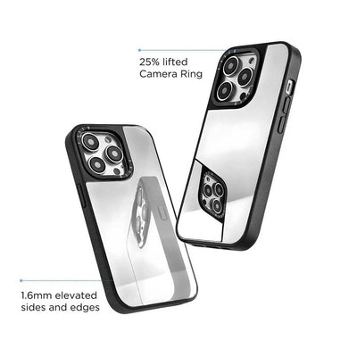 Raised camera and protective edges