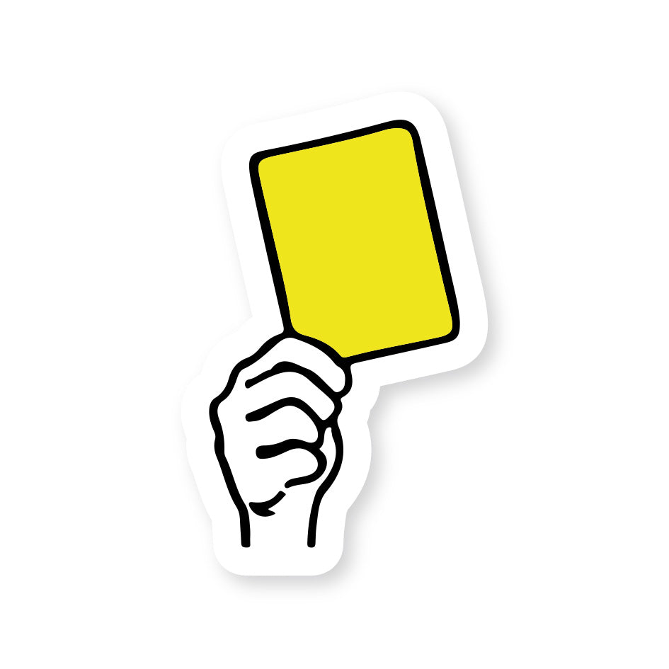Yellow Card Warning