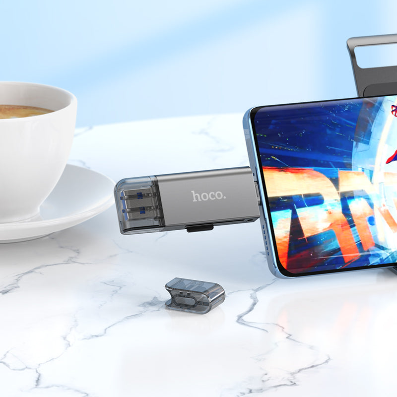 HOCO USB/Type-C 3.0 high-speed card reader