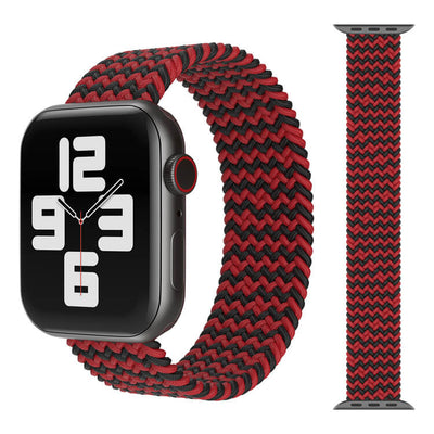 Color Waves Braided Loop Band