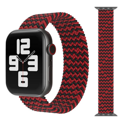 Color Waves Braided Loop Band