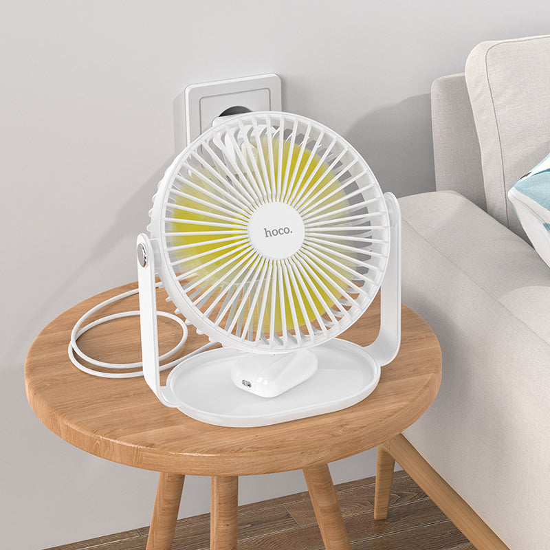 HOCO multifunctional powerful desktop fan