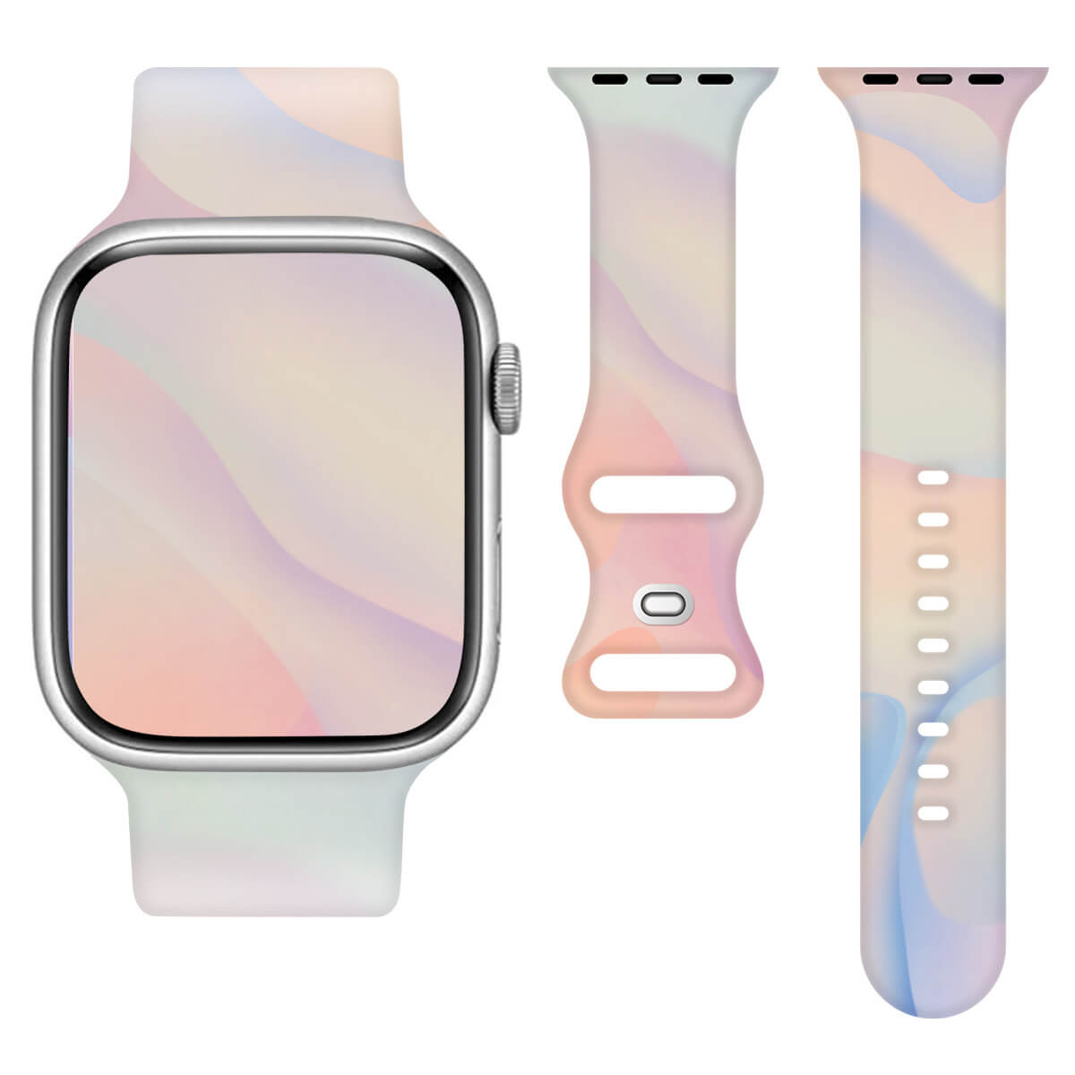 Dreamy Pastel Silicone Band