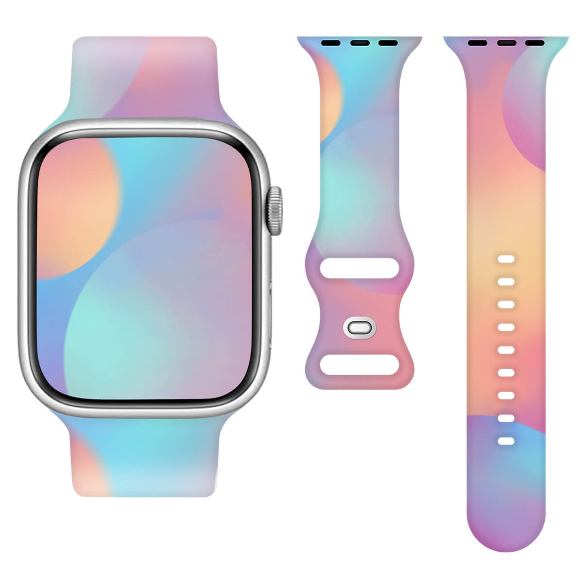 Dreamy Pastel Silicone Band