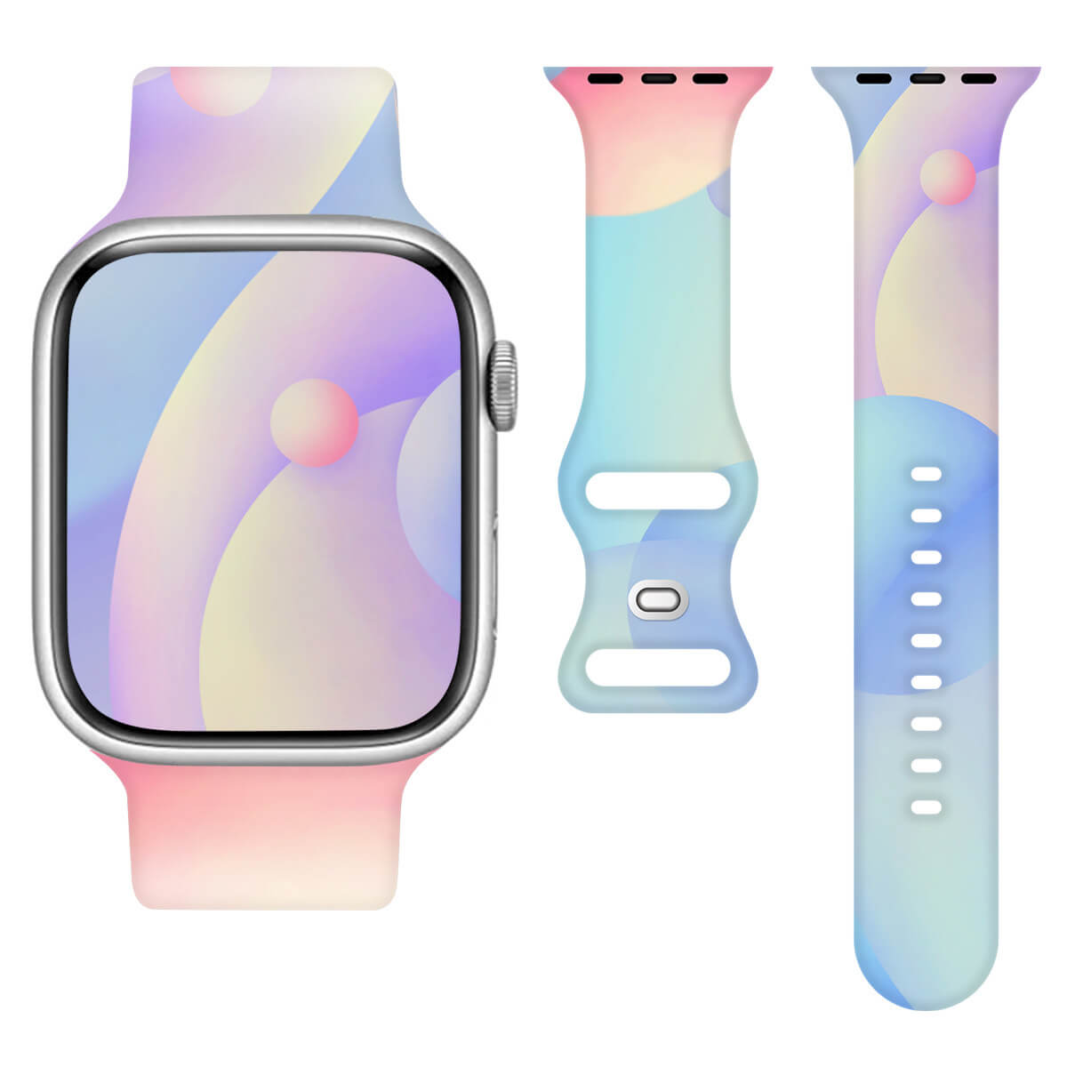 Dreamy Pastel Silicone Band