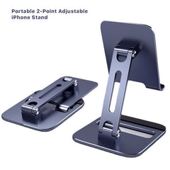 Portable 2-point Adjustable Stand For iPhone