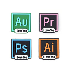 Adobe Love Pins