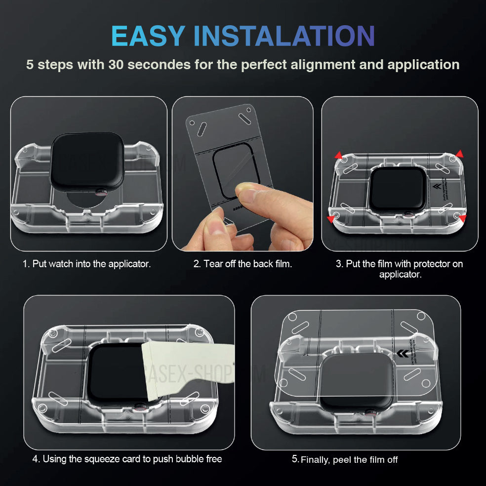 Apple Watch Screen Protector With Applicator Kit