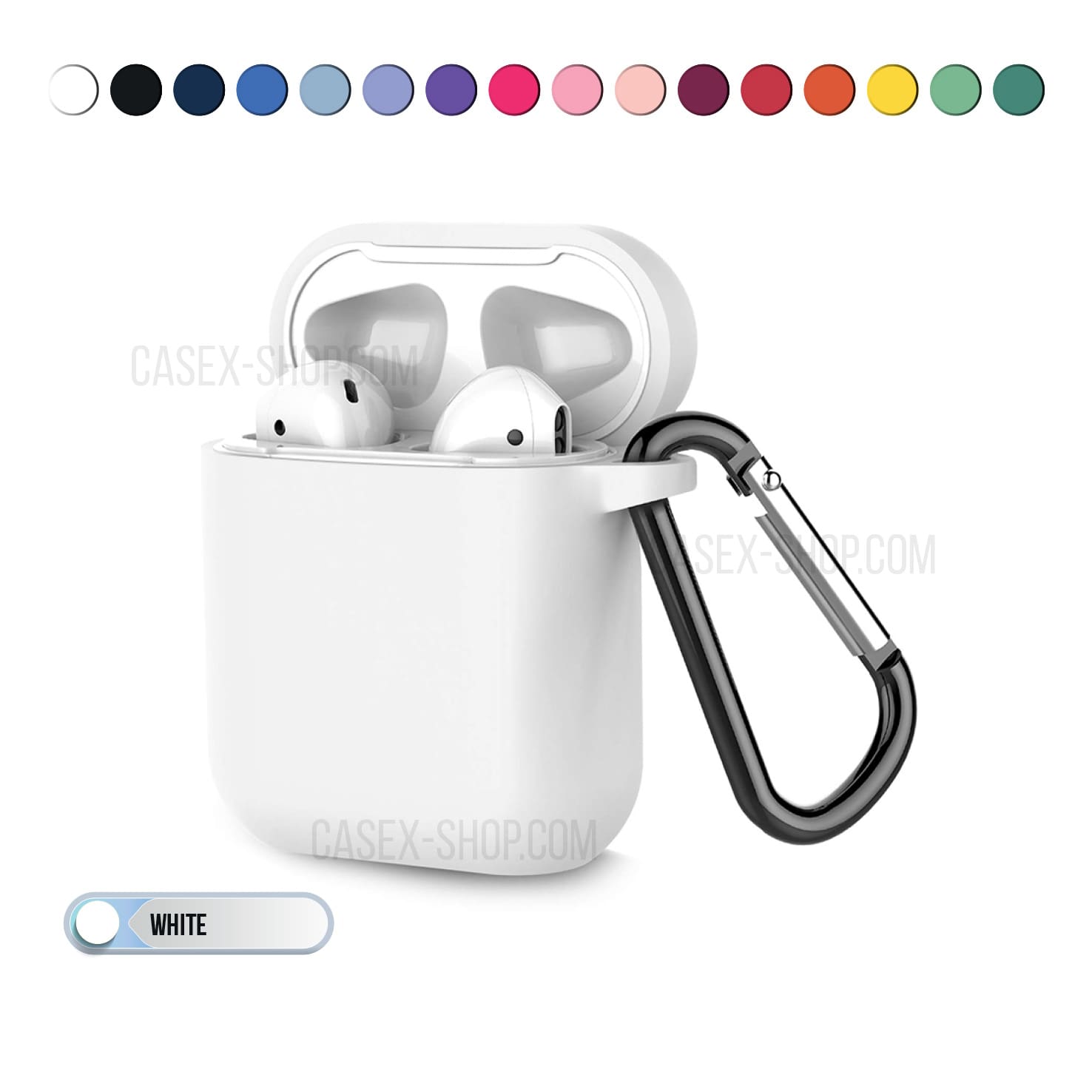 Airpods hard silicone case