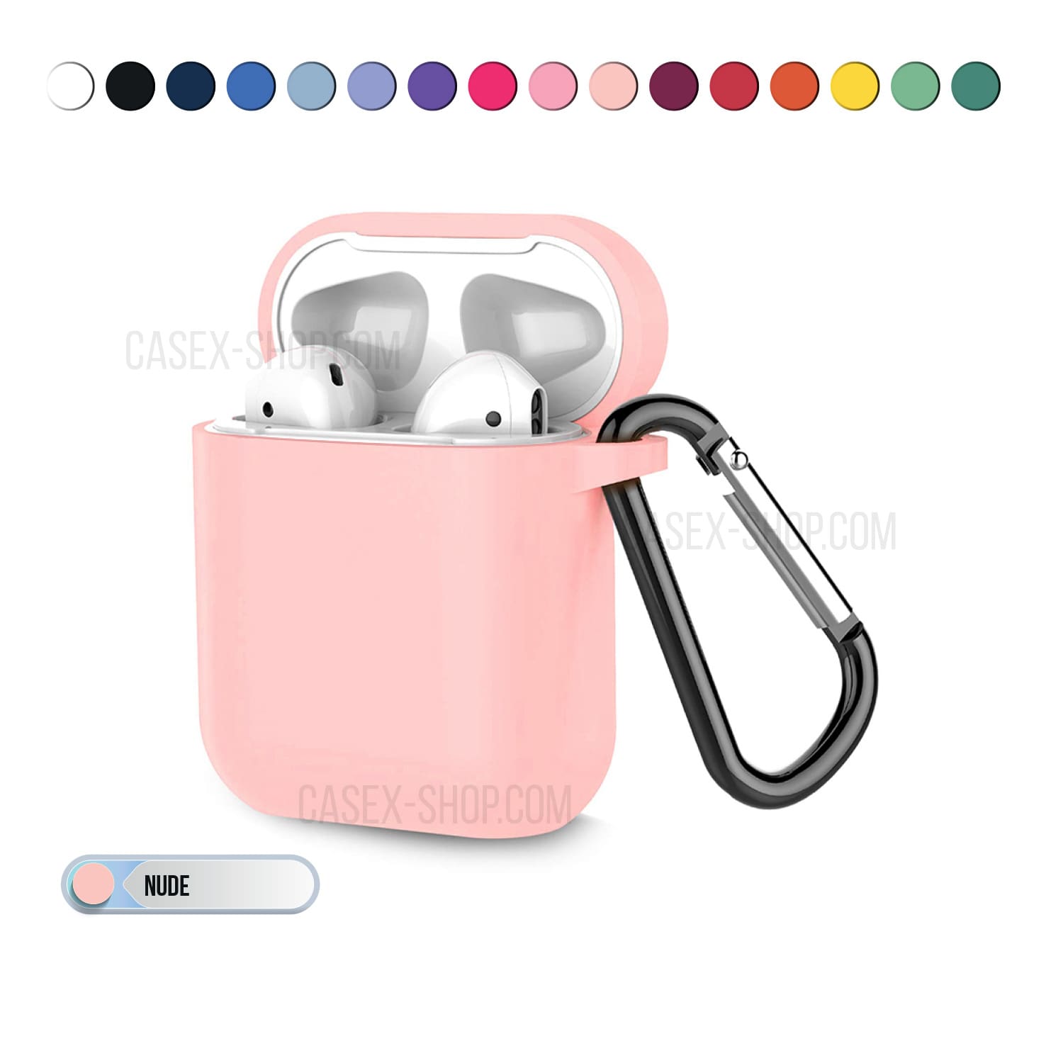 Airpods hard silicone case