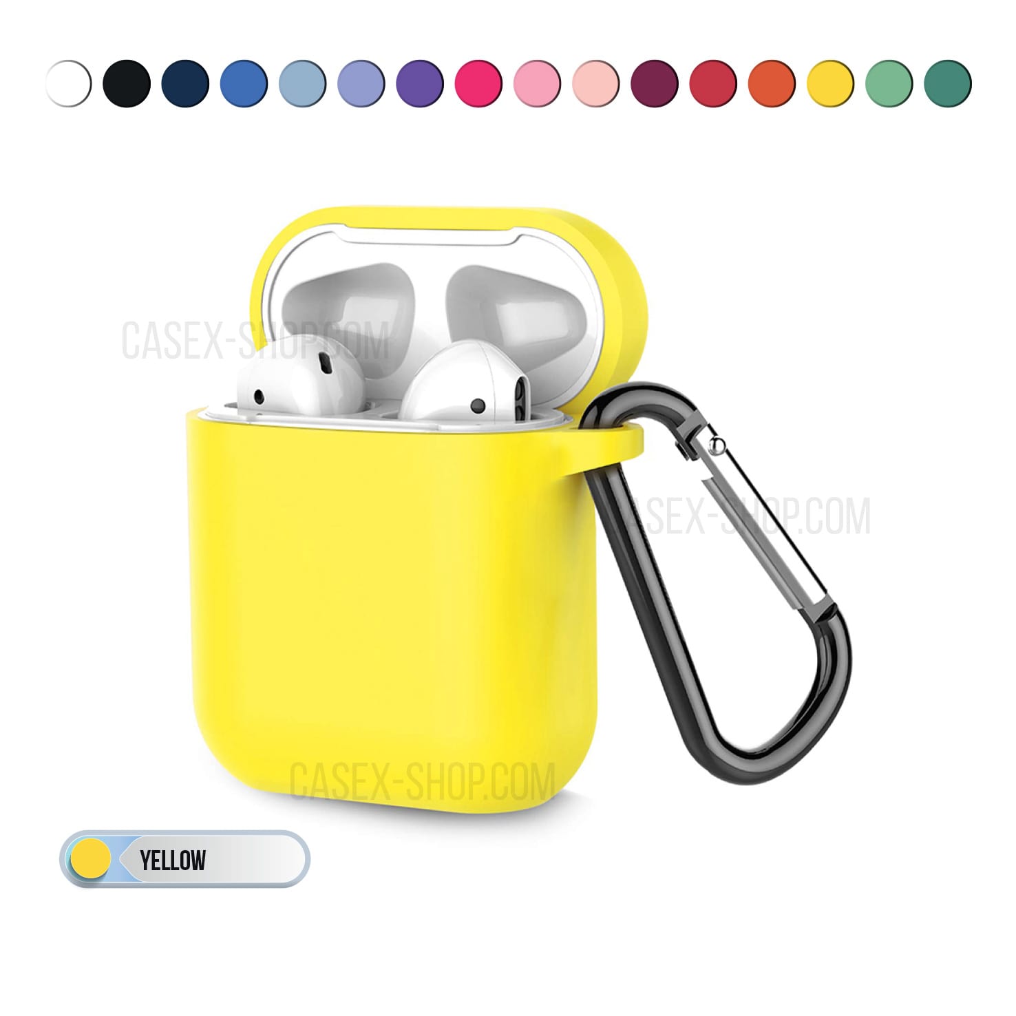 Airpods hard silicone case