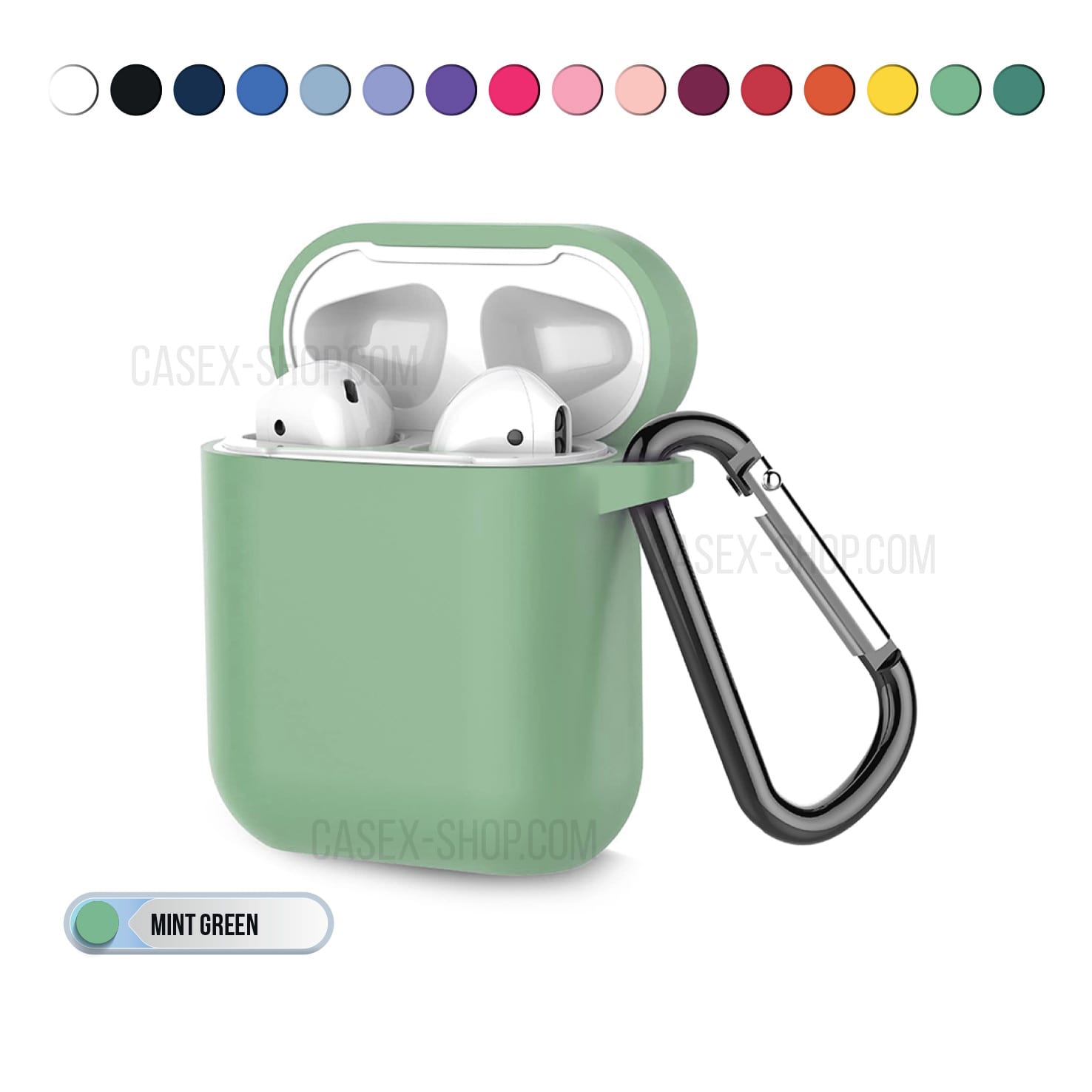 Airpods hard silicone case
